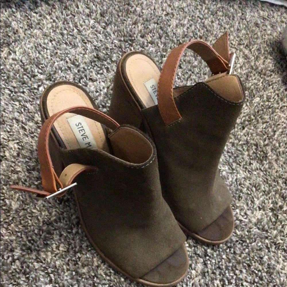 Steve Madden chunky heels